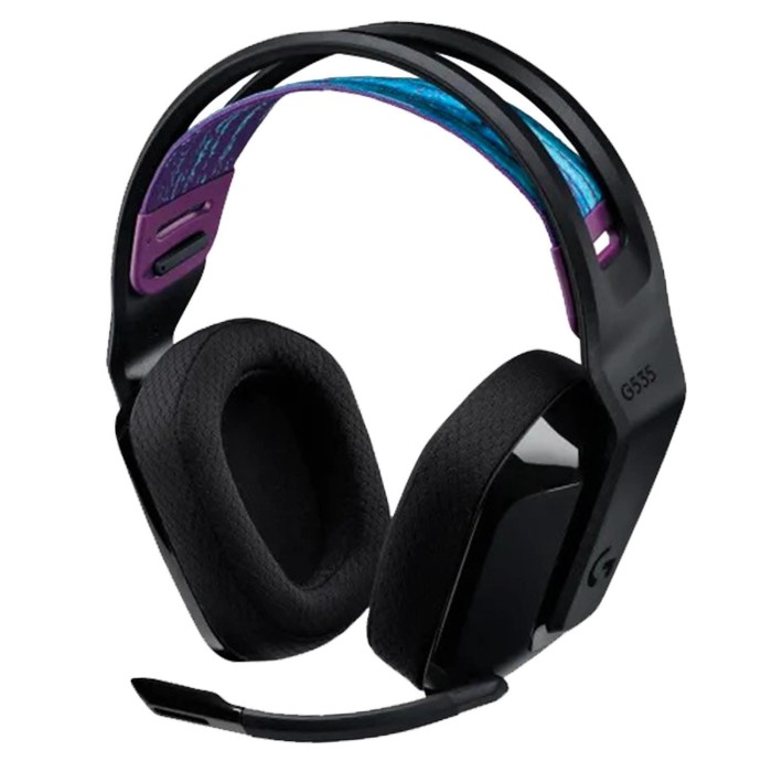 Audífonos Gamer Logitech G535 Lightspeed (Dongle USB, PC/ PS5, Negro)