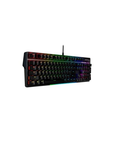 Teclado Gamer HyperX Alloy MKW100 Mecánico Switch Red RGB Inglés