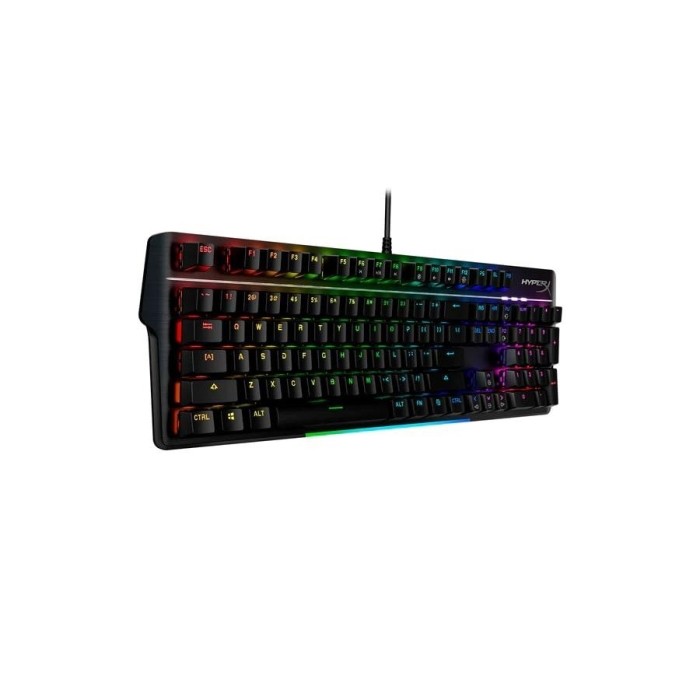 Teclado Gamer HyperX Alloy MKW100 Mecánico Switch Red RGB Inglés