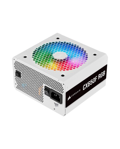 Fuente de Poder Corsair CX650F RGB Full Modular 80Plus Bronze