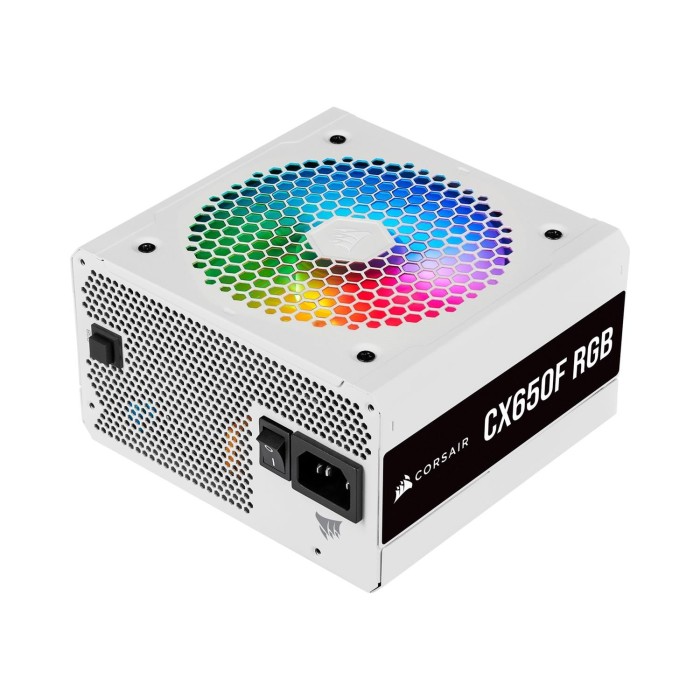 Fuente de Poder Corsair CX650F RGB Full Modular 80Plus Bronze