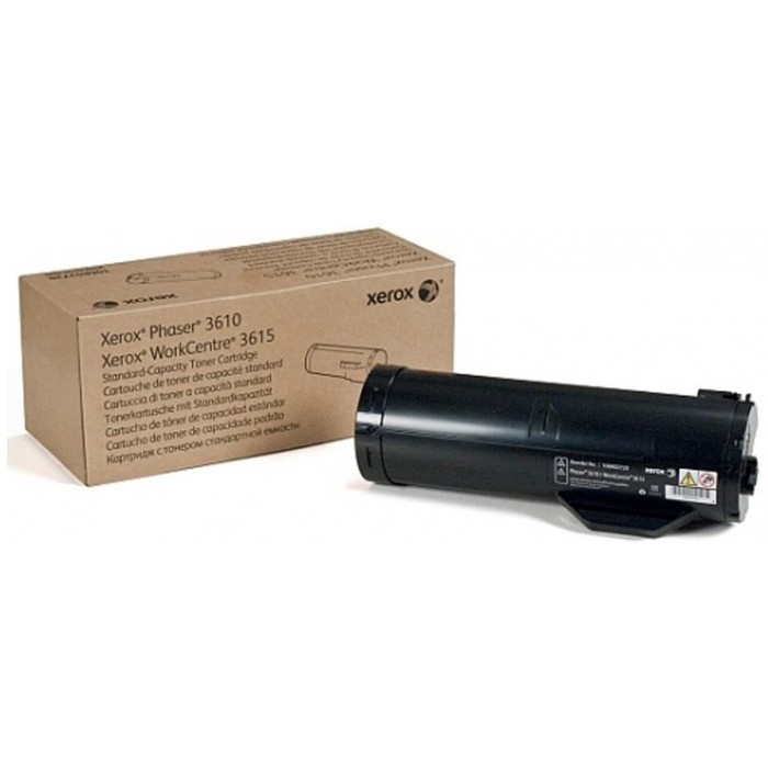 Toner Original Xerox P3610/Wc3615 (Negro, 25.300 pág. aprox.)