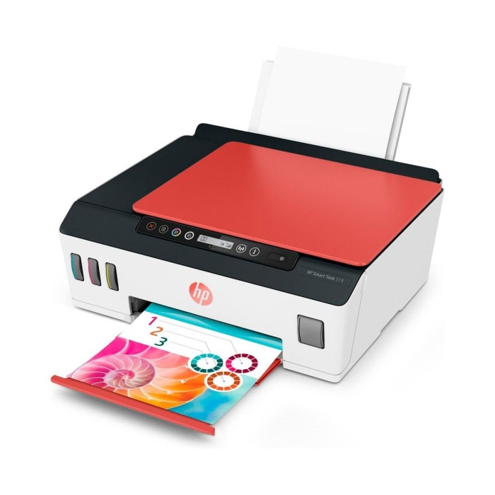 Impresora Multifuncional HP Smart Tank 519 USB 2.0, Wi-Fi, Bluetooth (3YW73A)