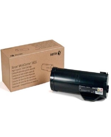 Cartucho de tóner Xerox 106R02741 Negro para WorkCentre 3655V_S, 3655V_XW
