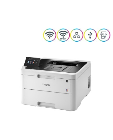 Impresora monocromática Brother HL-L3270CDW dúplex NFC, Ethernet, Wi-Fi