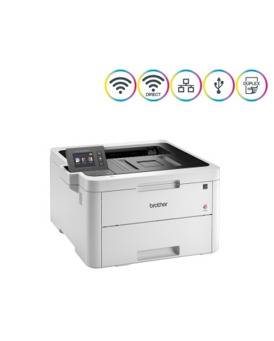 Impresora monocromática Brother HL-L3270CDW dúplex NFC, Ethernet, Wi-Fi