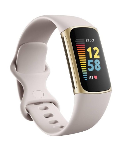 Pulsera Fitbit Charge 5 Fitness & Health Tracker (Bluetooth, Rosado Lunar)