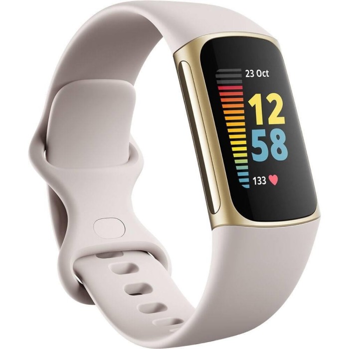 Pulsera Fitbit Charge 5 Fitness & Health Tracker (Bluetooth, Rosado Lunar)