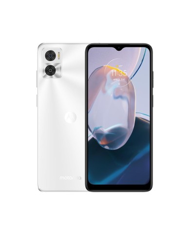 Smartphone Motorola E22i, Ram 2GB,  64GB, Android 12 Blanco
