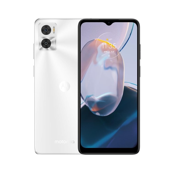Smartphone Motorola E22i, Ram 2GB,  64GB, Android 12 Blanco