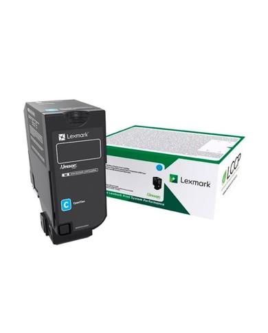 Cartucho de tóner Lexmark 74C4SC0 Cian para CS720,CS/CX725