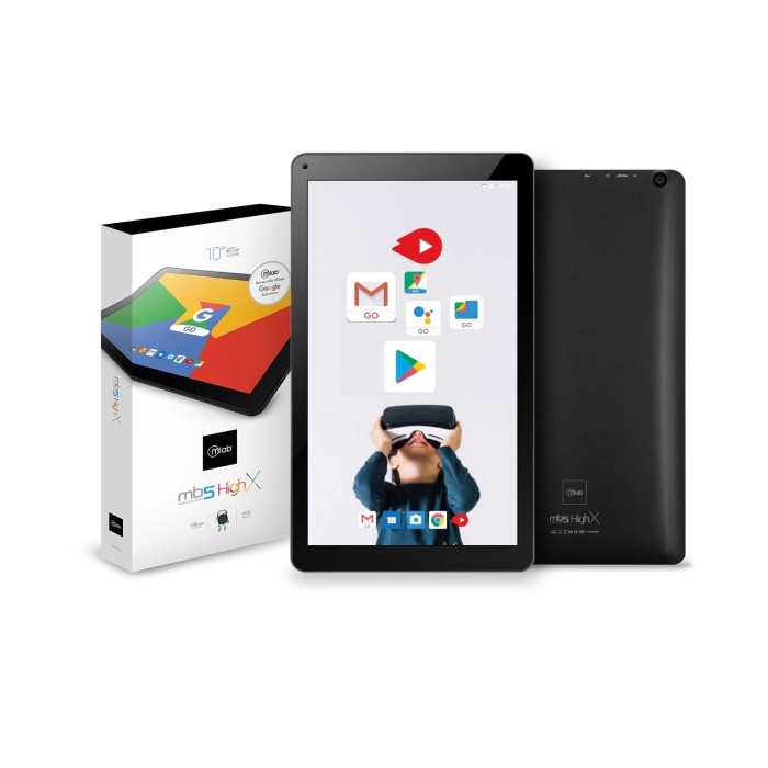 Tablet Mlab HighX 10" Bluetooth, 1GB RAM, 8GB Rom, Android 8, Quad Core 1.2