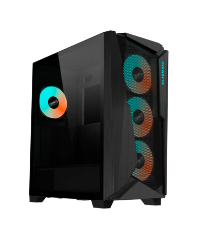 Gabinete  Gigabyte C301 Glass E-ATX, Vidrio Templado, ARGB, 4 Ventiladores 120 MM
