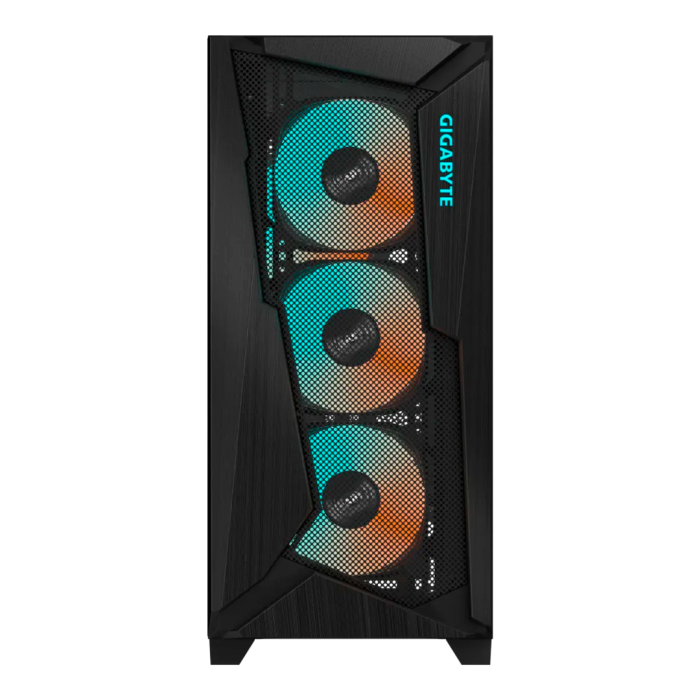 Gabinete  Gigabyte C301 Glass E-ATX, Vidrio Templado, ARGB, 4 Ventiladores 120 MM
