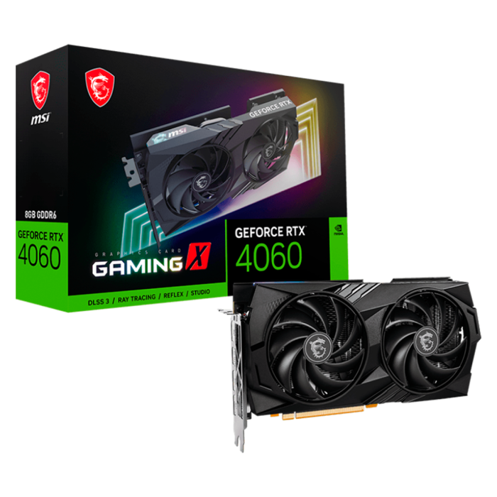 Tarjeta de video GeForce RTX 4060 GAMING X 8GB GDDR6, 128-bit, PCI-e 4.0