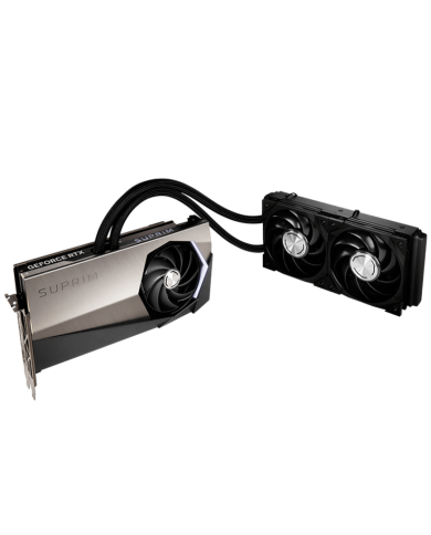 Tarjeta de video GeForce RTX 4090 Suprim Liquid X 24GB GDDR6X, 384-bIt, PCI-e Gen 4