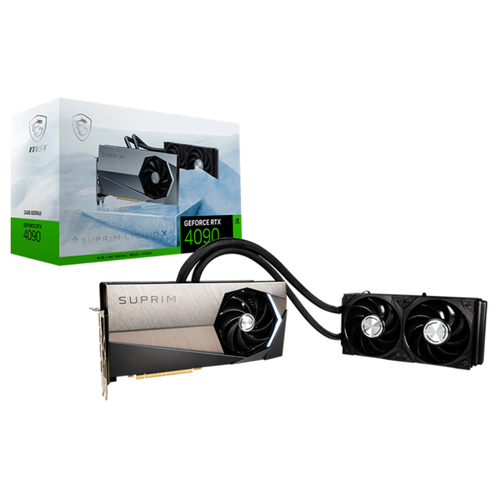 Tarjeta de video GeForce RTX 4090 Suprim Liquid X 24GB GDDR6X, 384-bIt, PCI-e Gen 4