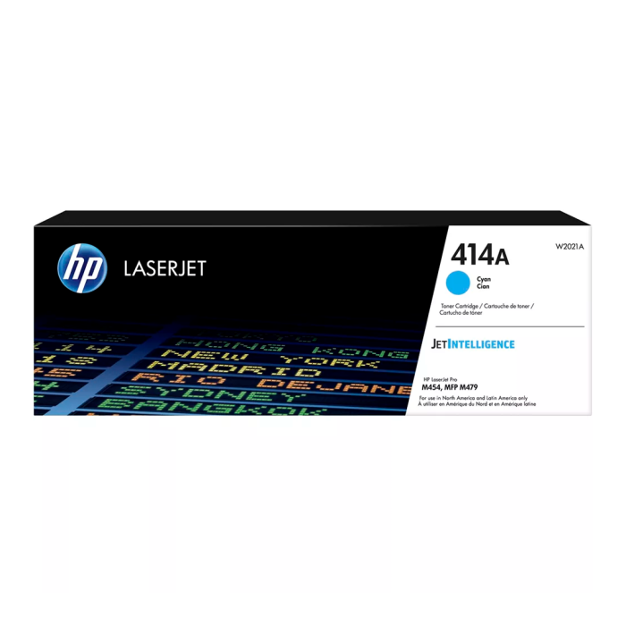 Cartucho de Tóner HP 414A Cian LaserJet Original