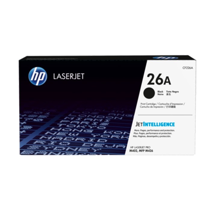 Cartucho de Tóner HP 26A Negro LaserJet