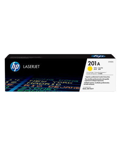 Cartucho de toner HP 201A CF402A Amarillo Laser