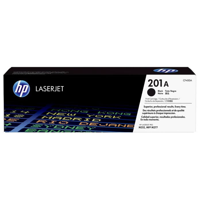 Cartucho de toner HP 201A CF400A Negro Laser
