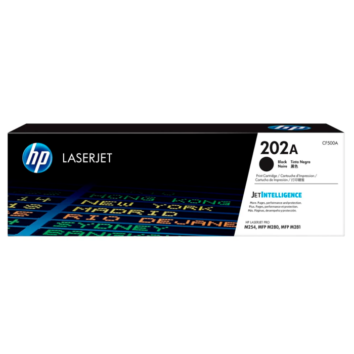 Cartucho de Tóner HP 202A Negro LaserJet Original