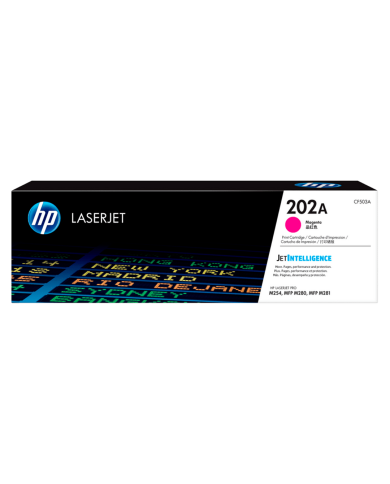 Cartucho de Tóner HP 202A Magenta LaserJet Original