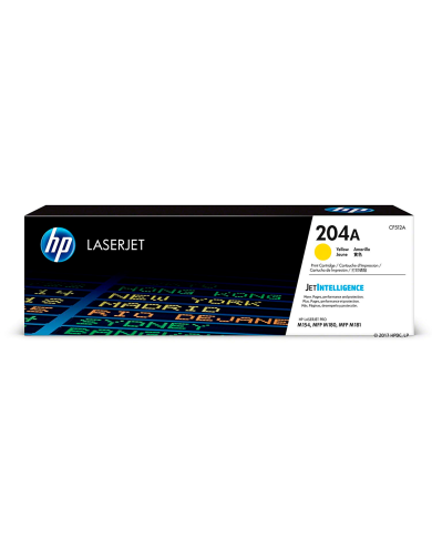 Cartucho de Tóner HP 204A Amarillo LaserJet Original
