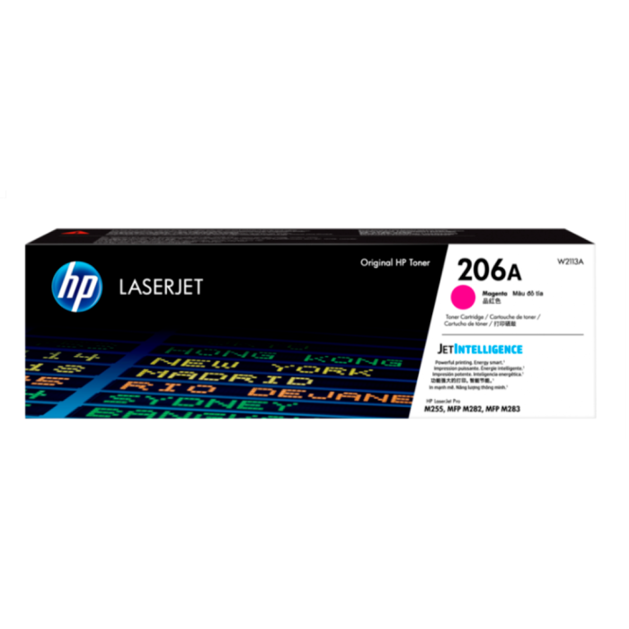 Cartucho de Tóner HP 206A Magenta LaserJet Original