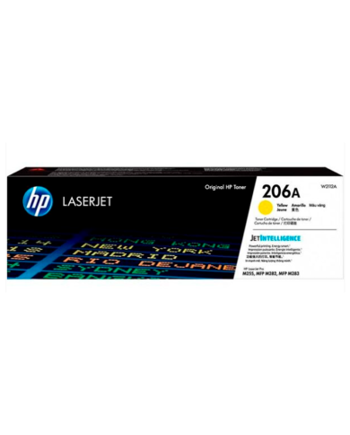 Cartucho de Tóner HP 206A Amarillo LaserJet Original