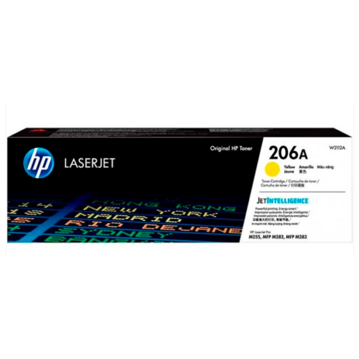 Cartucho de Tóner HP 206A Amarillo LaserJet Original