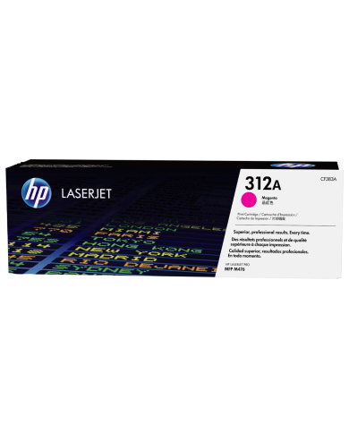 Cartucho de Tóner HP 312A Magenta LaserJet Original