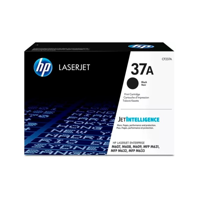 Cartucho de Tóner HP 37A Negro LaserJet Original
