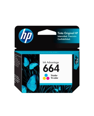 Cartucho de Tinta HP 664 Tricolor Original