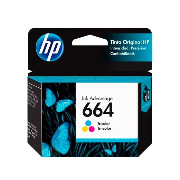 Cartucho de Tinta HP 664 Tricolor Original