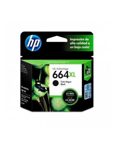 Cartucho de Tinta HP 664XL Negra Original