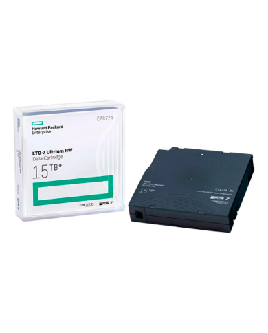 Cartucho de datos HPE LTO-7 Ultrium regrabable de 15 TB