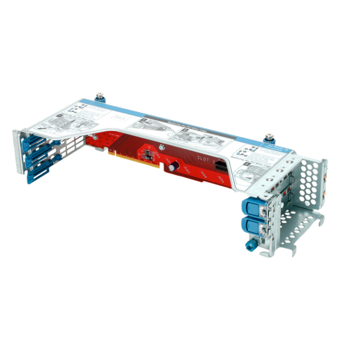 Kit elevador secundario HPE DL38X Gen10 Plus x8/x16/x8