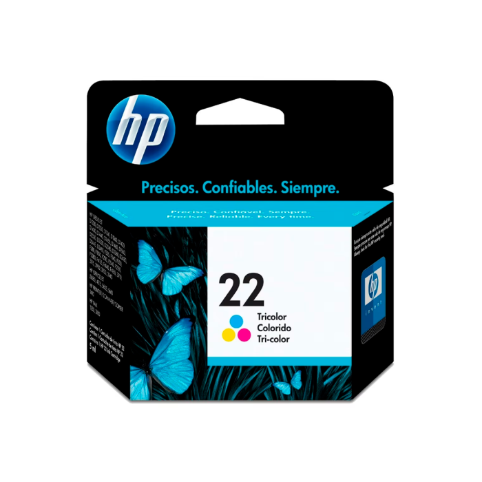 Cartucho de Tinta HP 22 Tricolor Original