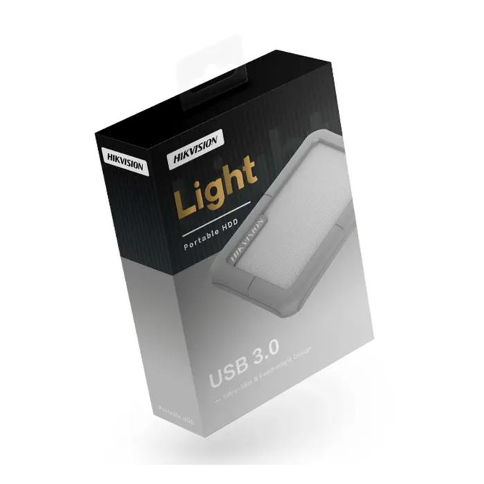 Disco duro externo Hikvison 2TB 2.5” USB 3.0 HS-EHDD-T30 Gray Rubber