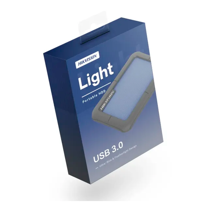 Disco duro externo Hikvison 1TB 2.5” USB 3.0 HS-EHDD-T30 Blue Rubber