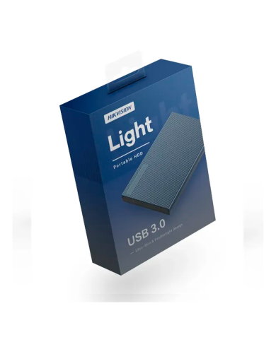 Disco duro externo Hikvison 1TB 2.5” USB 3.0 HS-EHDD-T30 Blue