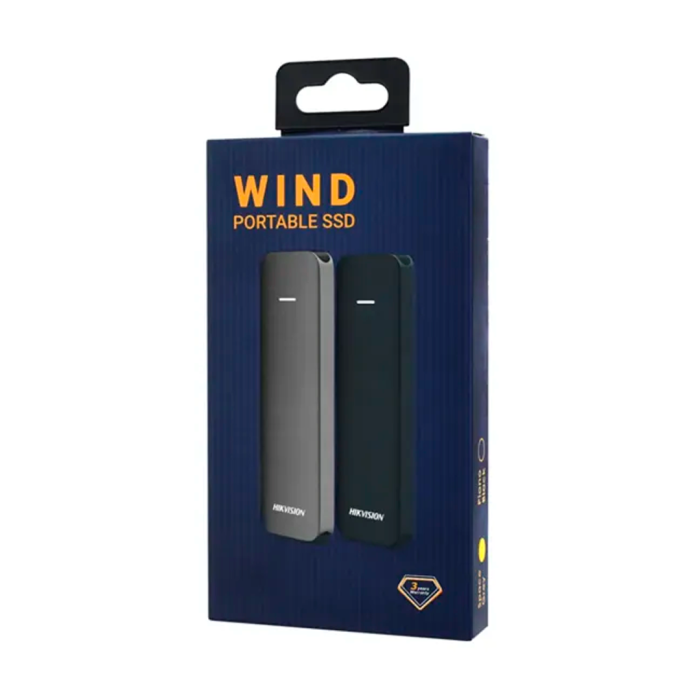Disco duro externo Hikvision P1000 512GB USB 3.0 Tipo C Gray
