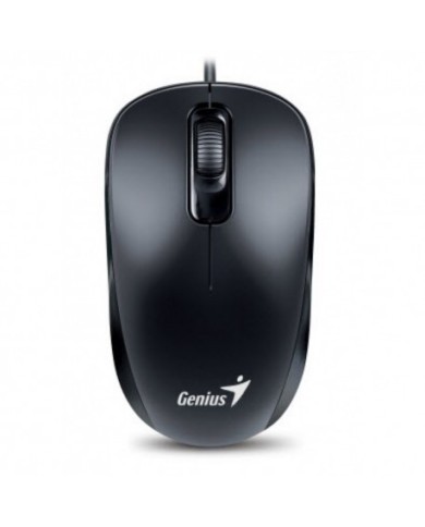 Mouse Genius Óptico DX-110, Alámbrico, 1000 DPI, USB, Negro