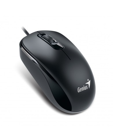 Mouse Genius Óptico DX-110, Alámbrico, 1000 DPI, USB, Negro