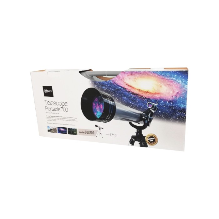 Telescopio Portable Mlab 60×700mm con maleta