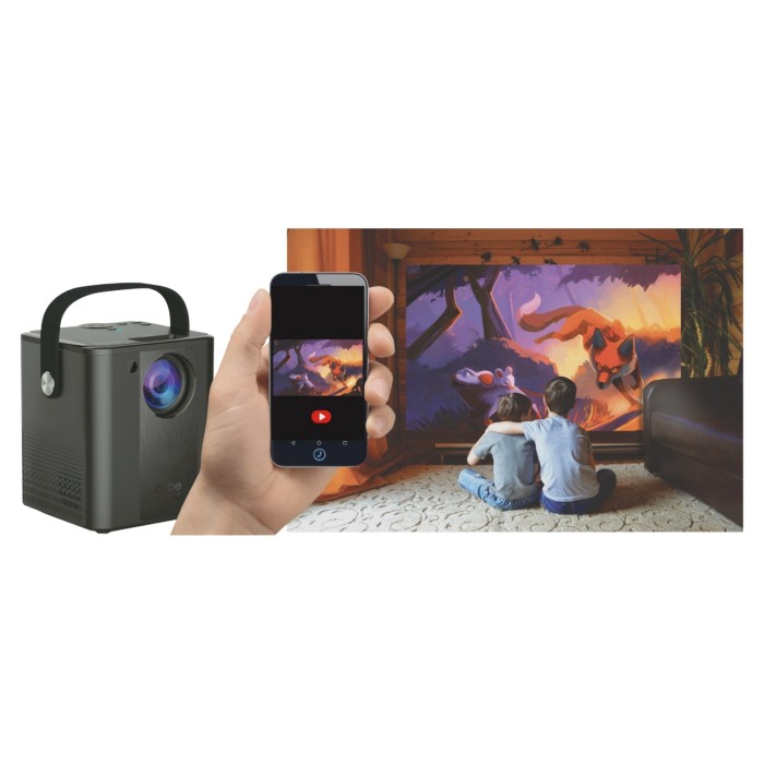 Proyector Mlab Cube Smart WiFi 2000 lúmenes