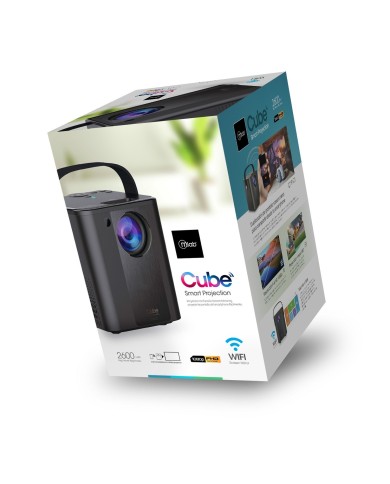 Proyector Mlab Cube Smart WiFi 2000 lúmenes