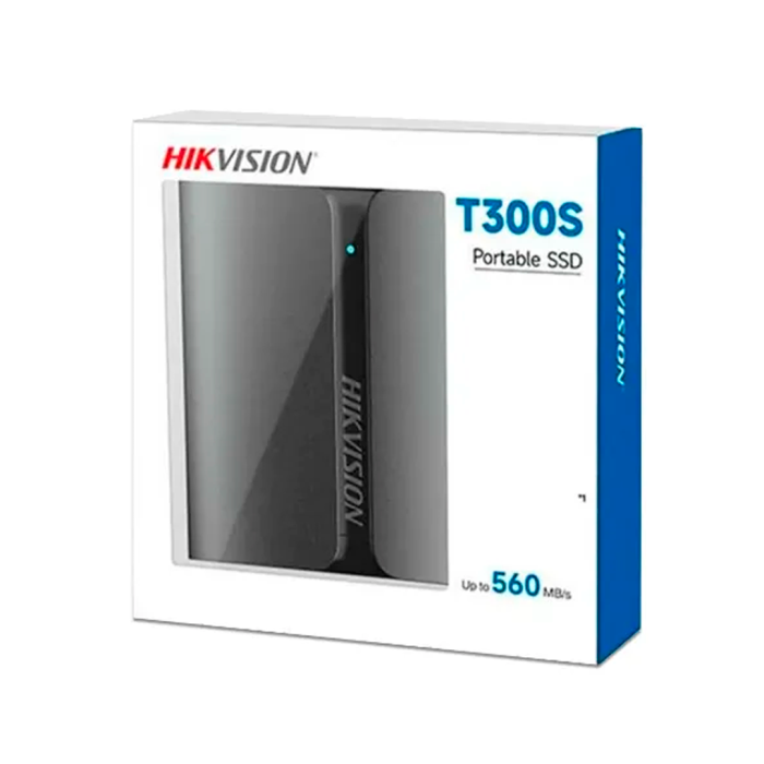 Disco duro externo SSD Hikvision HS-ESSD-T300S 1TB USB 3.1 Tipo C Black
