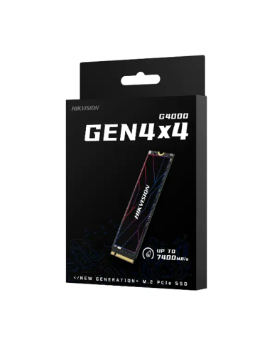 Disco Duro Hikvision G4000 512GB M.2 NVMe, PCIe 4.0 x4
